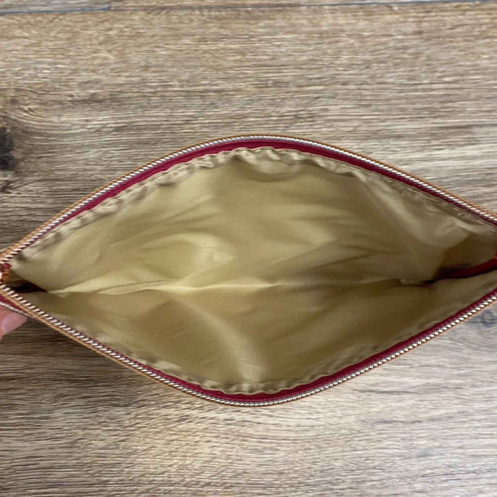 NEW Rose Gold “Happy Things” Zipper Pouch Case